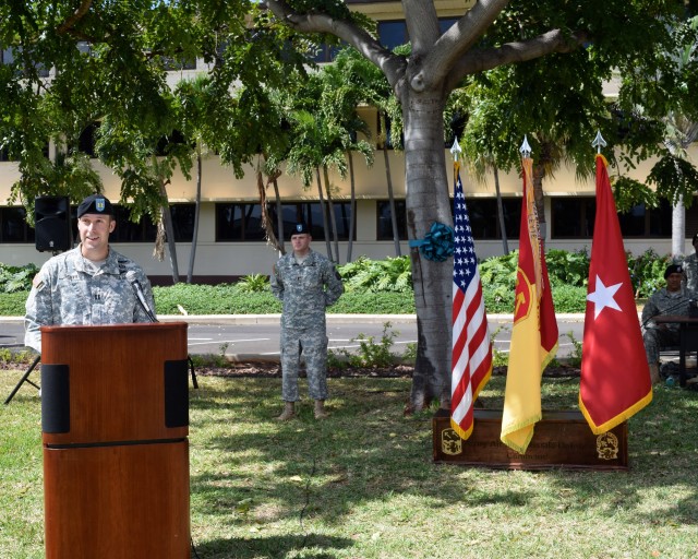 Stop! Hammer Time! 94th HHB Changes Command  