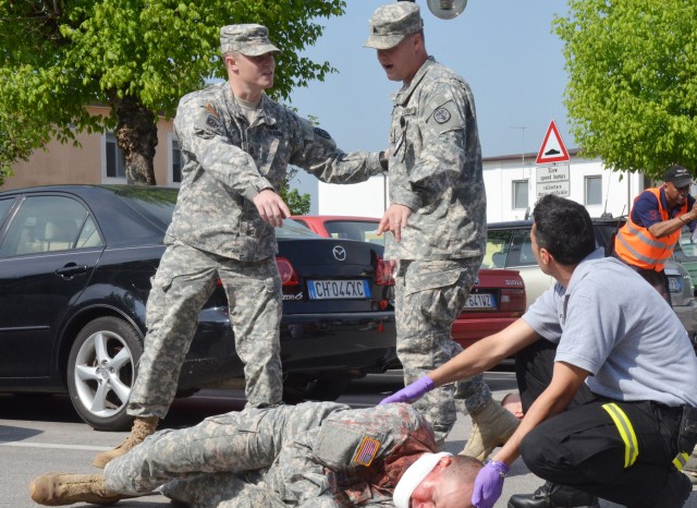 USAG Vicenza full scale exercise set
