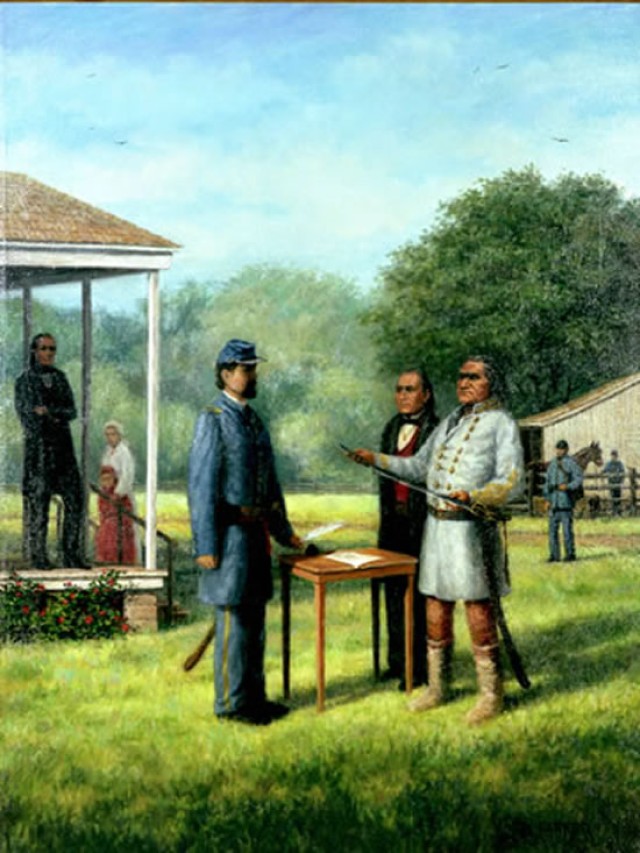 Surrender at Appomattox marks beginning of end to Civil War