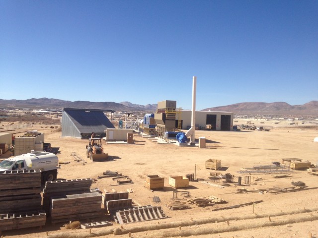 Fort Irwin Waste to Energy power plant under construction