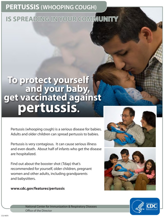 Pertussis case reported at OMC child development center