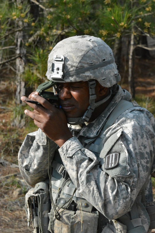 Infantrymen display skills during EIB testing