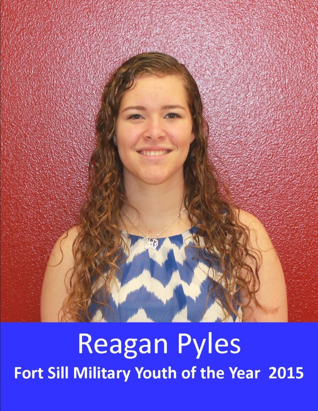 Reagan Pyles, Fort Sill Youth of the Year 2015
