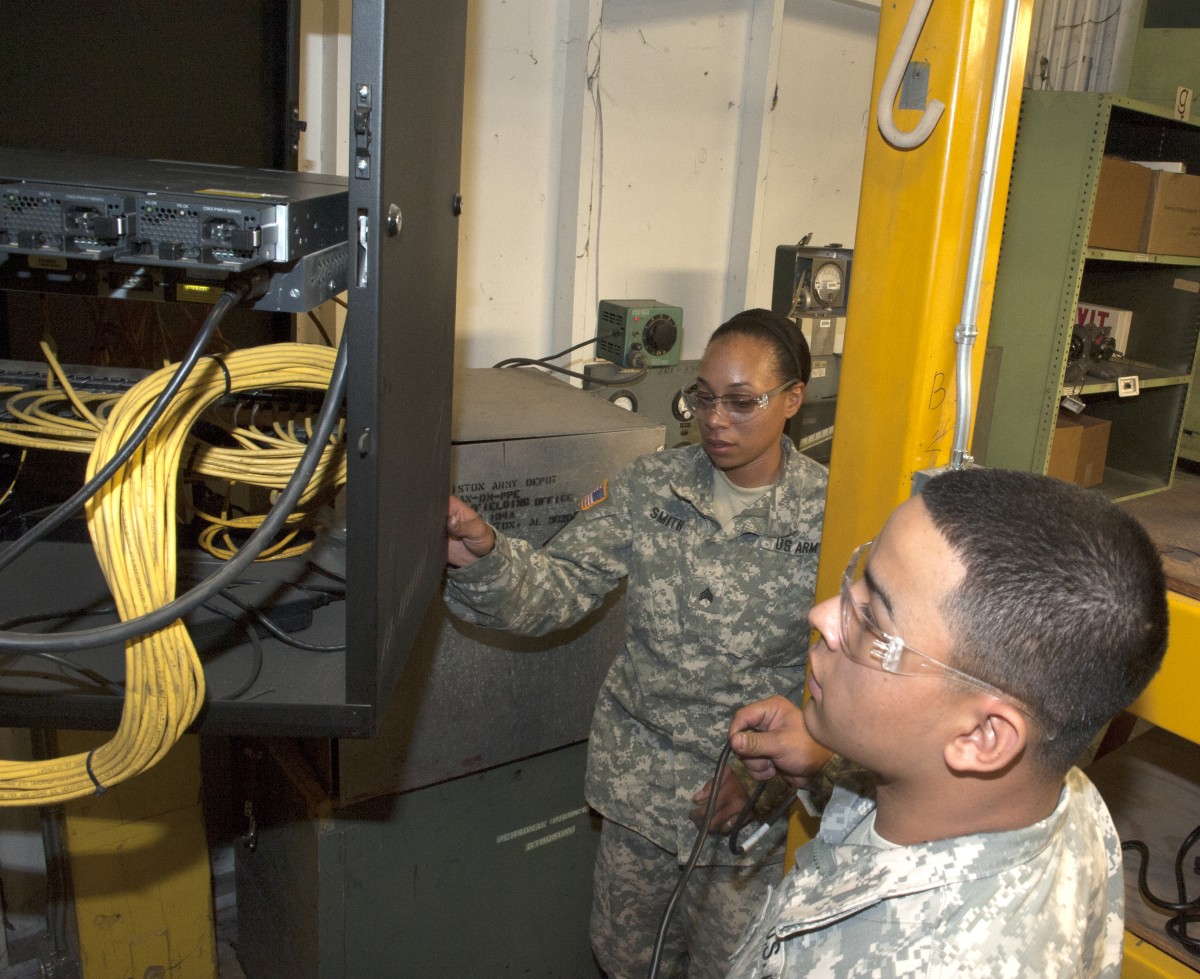 Network Modernization Project Proceeds At Anad Article The United States Army