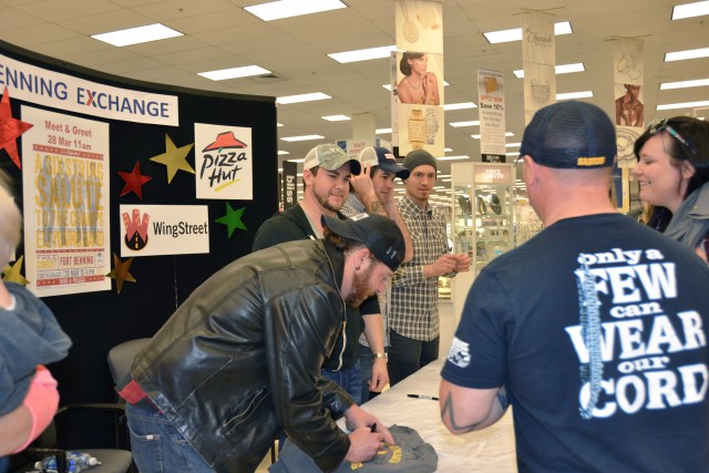 Exchange, Pizza Hut and MWR Give Back to Fort Benning with Eli Young Band Concert