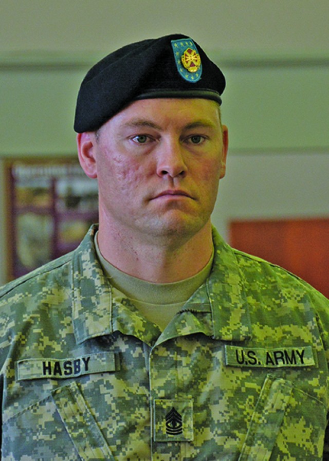 1st Sgt. Jason D. Hasby