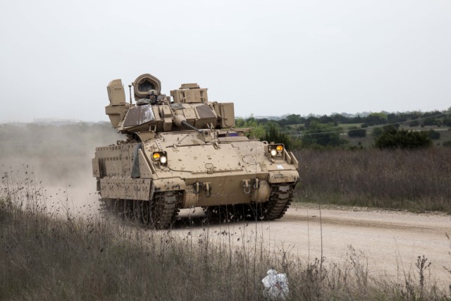 Cav equipment gets rolling