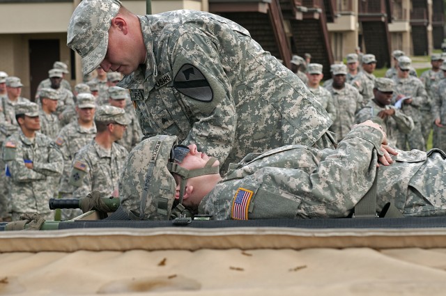 Never leave a fallen comrade:Cav Troopers train on casualty evacuation