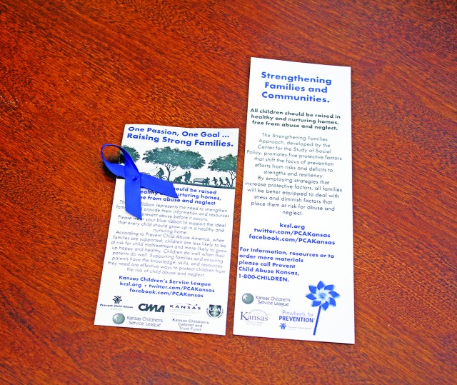 Blue ribbons find another use