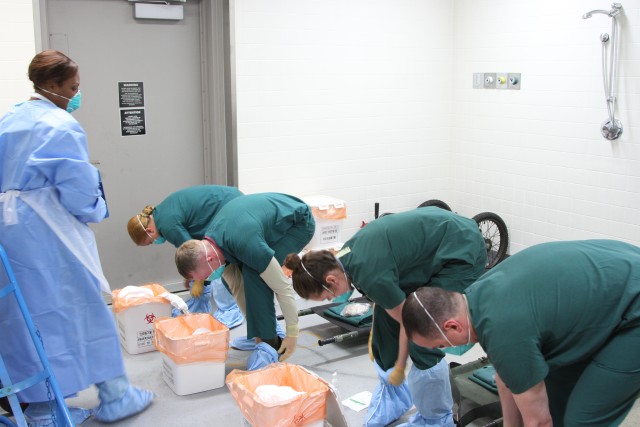 Brian Allgood Army Community Hospital Trains for Simulated Ebola Case
