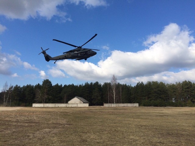 Blackhawk Approach for Casualty Evacuation