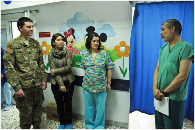 Memories to last a lifetime, 2/2 Combat Medics visit a Romanian Children's Hospital and Local School