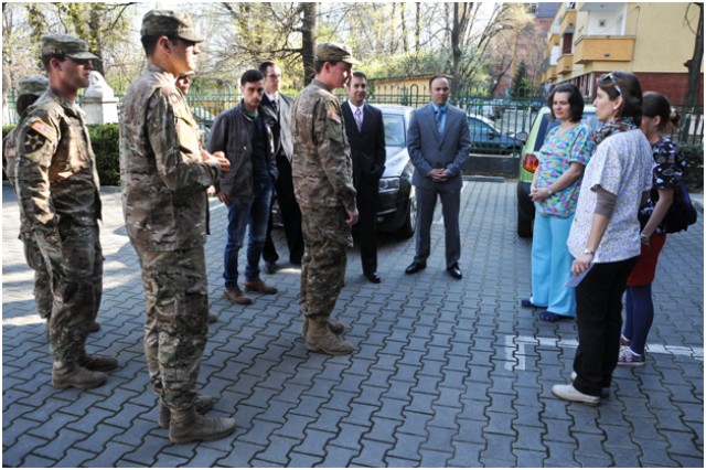 Memories to last a lifetime, 2/2 Combat Medics visit a Romanian Children's Hospital and Local School