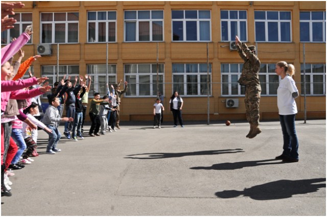 Memories to last a lifetime, 2/2 Combat Medics visit a Romanian Children's Hospital and Local School