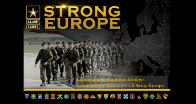 Four things 'Strong Europe' provides for the Army