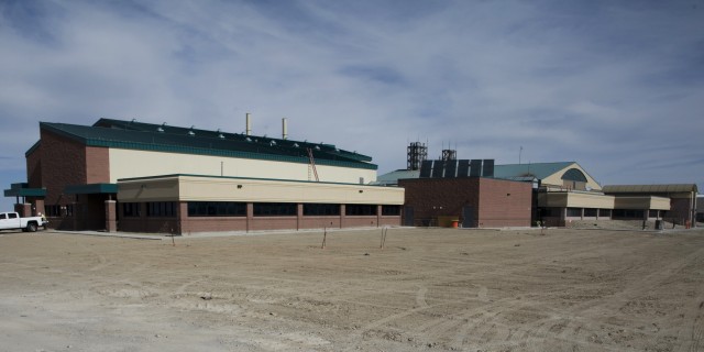 The $30 million Life Sciences annex under construction at U.S. Army Dugway Proving Ground, Utah.