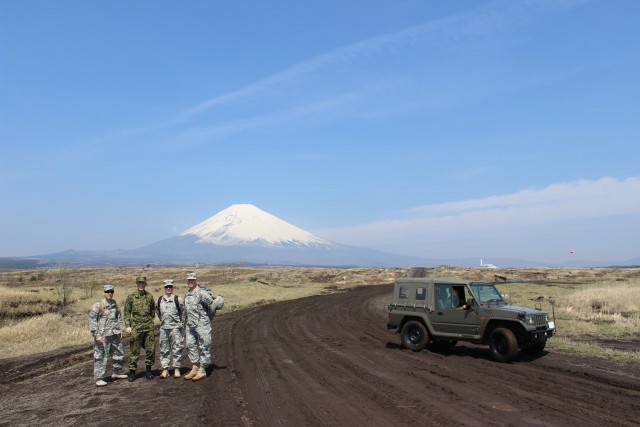 Training at Mt. Fuji