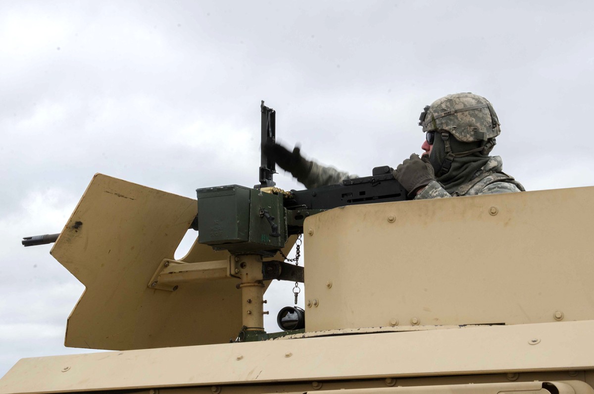 Cavalry Soldiers sharpen skills during gunnery training exercise ...