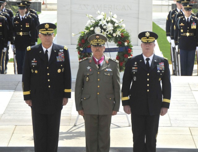 Tunisian general takes part in JBM-HH and ANC ceremonies