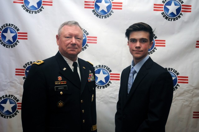 Zachary Parsons named National Guard Military Child of the Year
