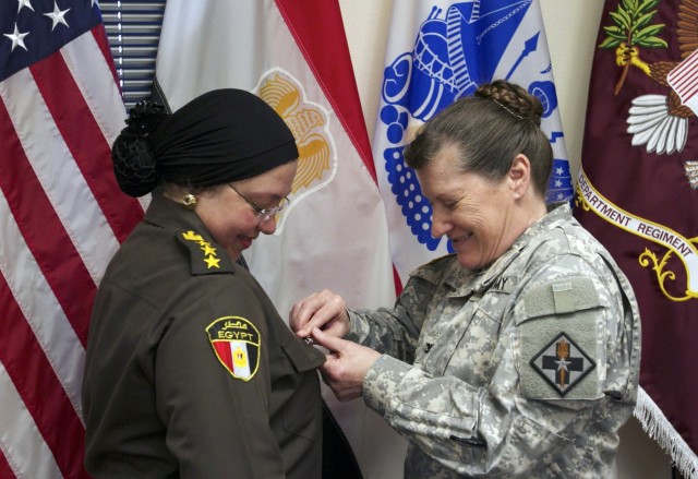 Egypt, US conduct military nursing exchange