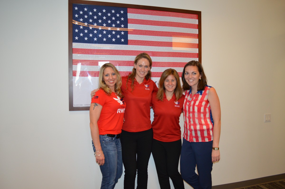 Team Red, White and Blue race through NYC during leadership summit