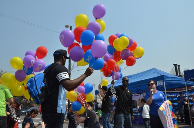 Yongsan Marches for Autism Awareness