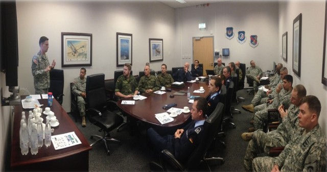 19th BCD conducts seminar with Eurocorps delegation
