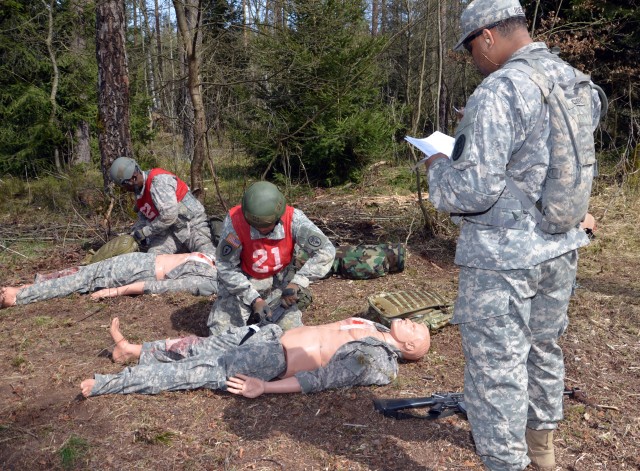 ARMiE selects top warriors, medics