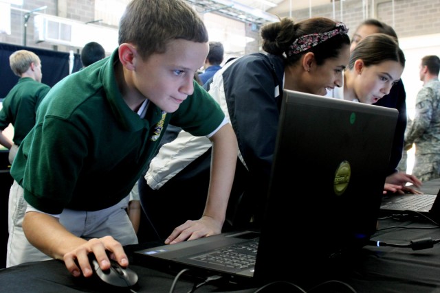 BMC shares technology with Nolan Richardson Middle School