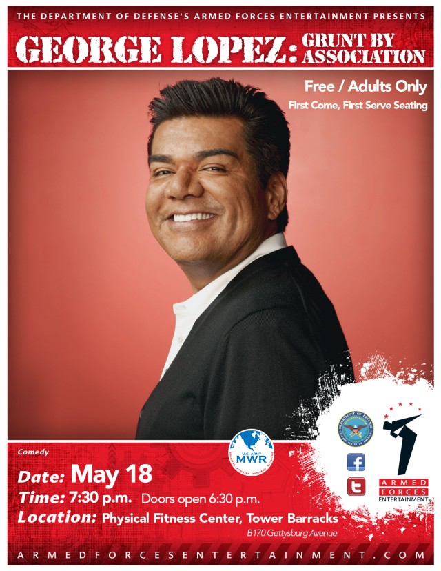 George Lopez in USAG Bavaria
