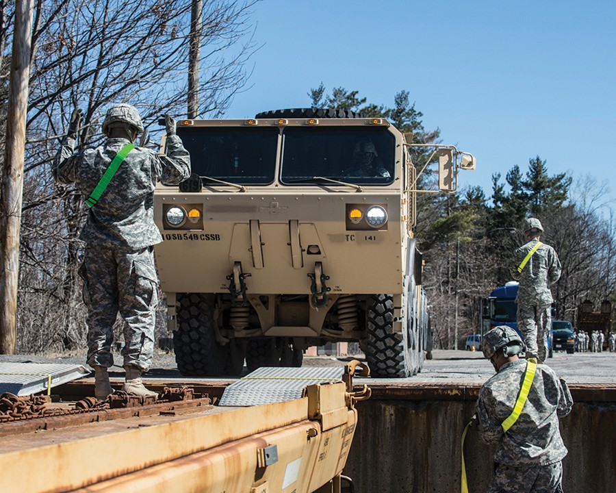 10th Sustainment Brigade Soldiers conduct railhead training | Article ...