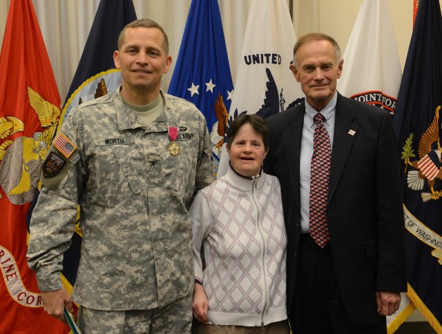 Soldier recognized for 30 years of service
