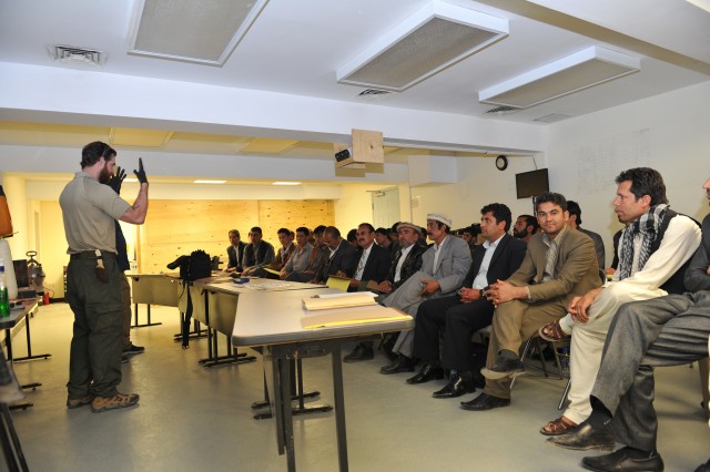 Forensics training bolsters Afghan expertise