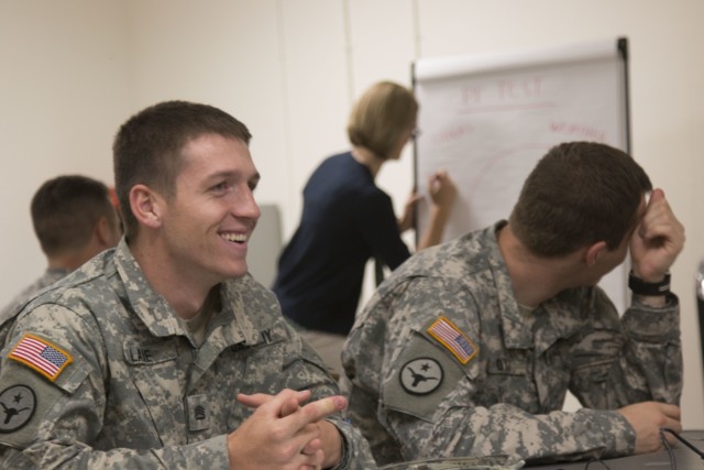 Cav unit schools ROTC cadets in resiliency