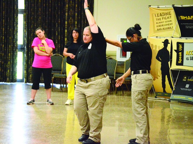 ACS class teaches self-defense: Participants learn basic skills to ward off attacks