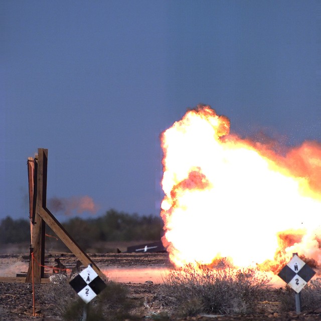Air Force tests howitzer fuze at U.S. Army Yuma Proving Ground