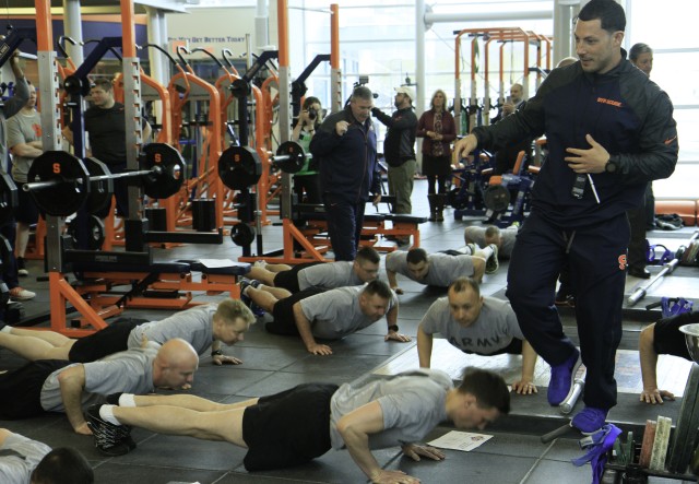 Syracuse Football Fort Drum Combine