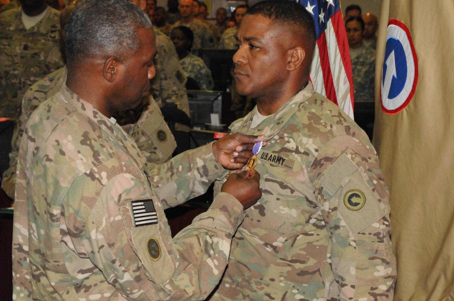 TSC soldier receives Purple Heart | Article | The United States Army