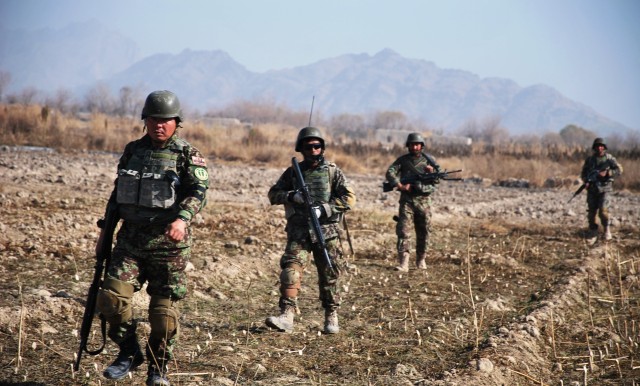 Major Afghan military operation underway in country's southeast