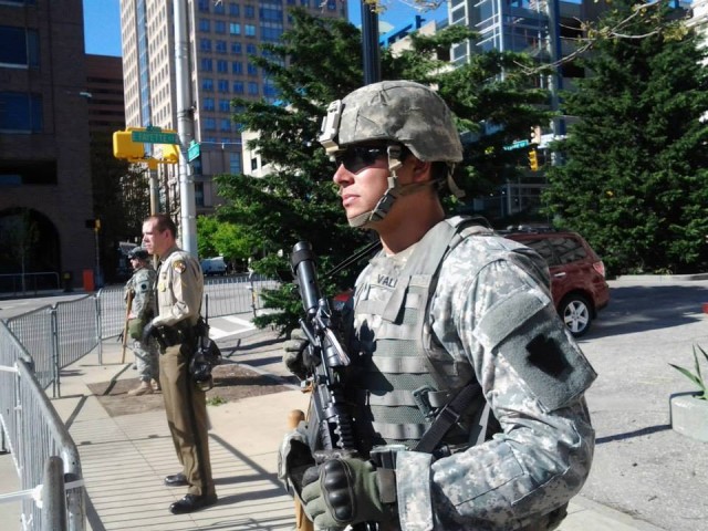 National Guard called up in Baltimore