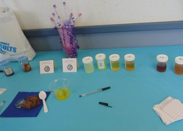Display at USAHC-SB lab week open house