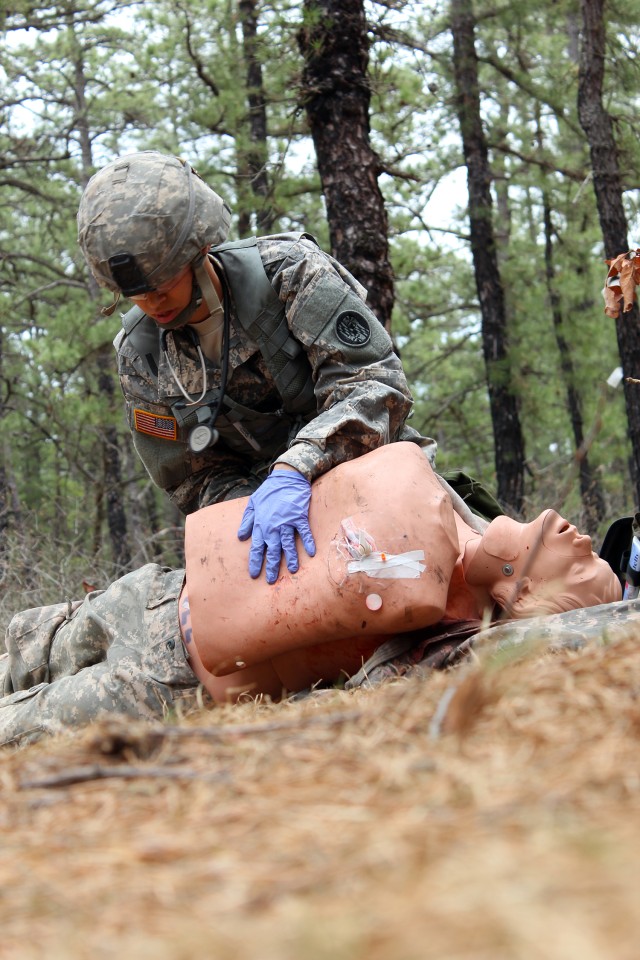 Soldiers Train and Compete for Expert Field Medical Badge