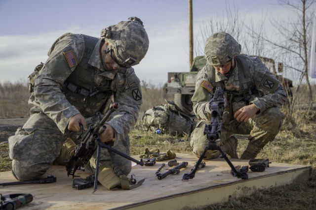 4-31IN platoon leaders prepare for deployment