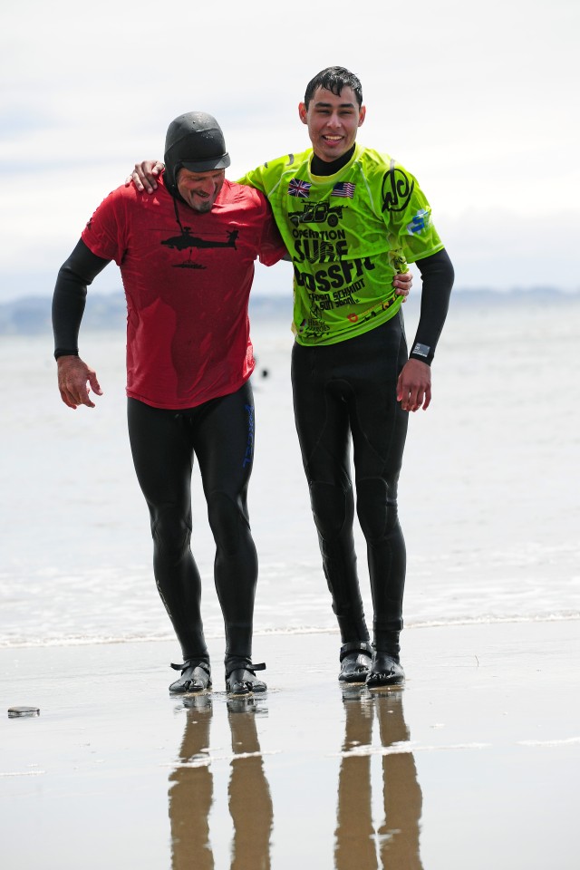 Surf program helps wounded warriors