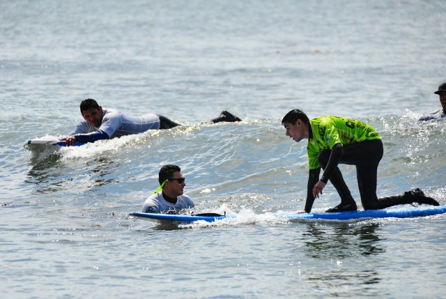 Surf program helps wounded warriors