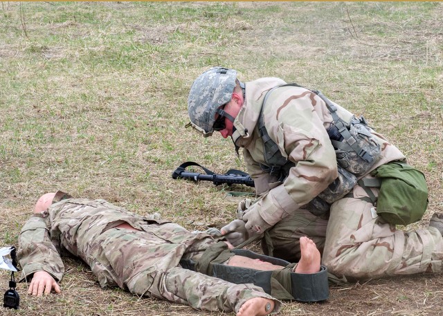 Expert Infantryman Badge testing