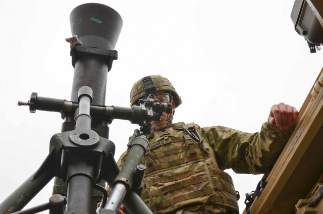 Mortar Teams validate equipment