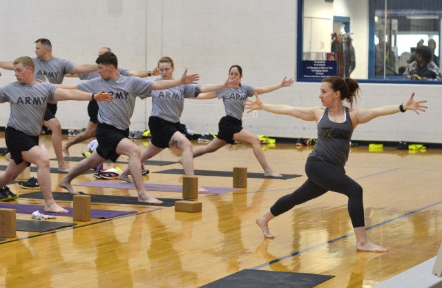 STRIKE Soldiers seek out yoga for benefits