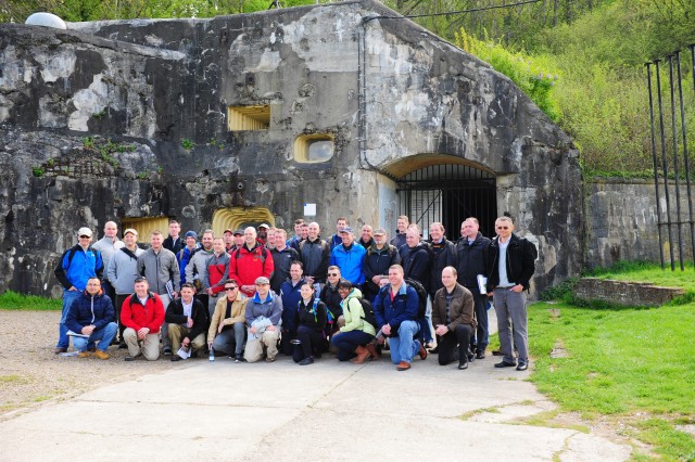 Captains and General Officers gather for unique Army Europe Staff Ride